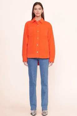 STAUD - VOYAGING JACKET PAPAYA