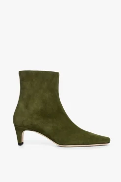 STAUD - WALLY ANKLE BOOT OLIVE