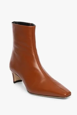STAUD - WALLY ANKLE BOOT TAN