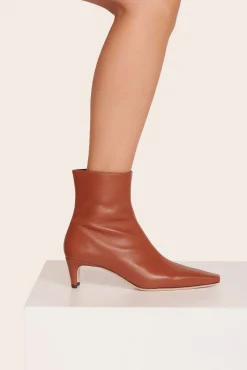 STAUD - WALLY ANKLE BOOT TAN