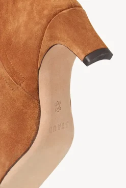 STAUD - WALLY ANKLE BOOT TAN SUEDE