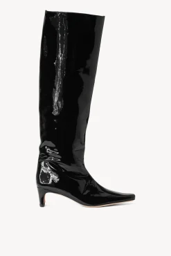 STAUD - WALLY BOOT BLACK PATENT