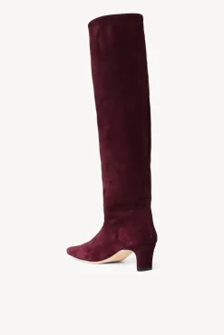 STAUD - WALLY BOOT PLUM
