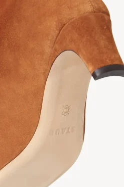 STAUD - WALLY BOOT TAN SUEDE