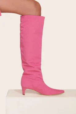 STAUD - WALLY MOIRE BOOT LOLLIPOP