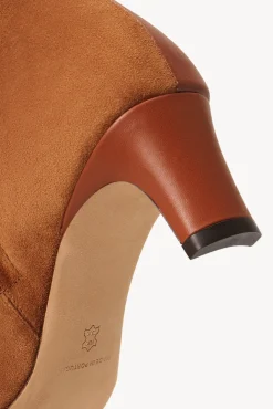 STAUD - WALLY SPLIT ANKLE BOOT TAN