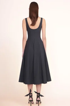 STAUD - WELLS DRESS BLACK