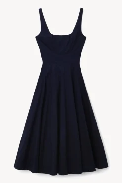 STAUD - WELLS DRESS NAVY