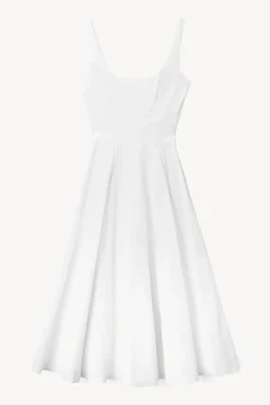STAUD - WELLS DRESS WHITE