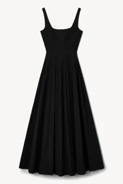 STAUD - WELLS MAXI DRESS BLACK