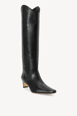 STAUD - WESTERN WALLY BOOT BLACK
