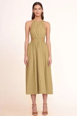 STAUD -VANESSA DRESS - KHAKI