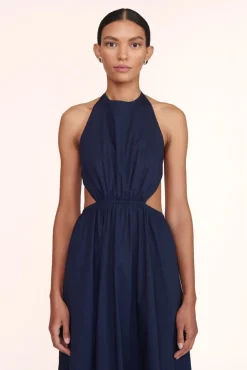 STAUD -VANESSA DRESS - NAVY