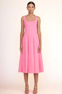 STAUD -WELLS DRESS - PLUMERIA