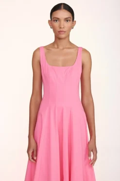 STAUD -WELLS DRESS - PLUMERIA